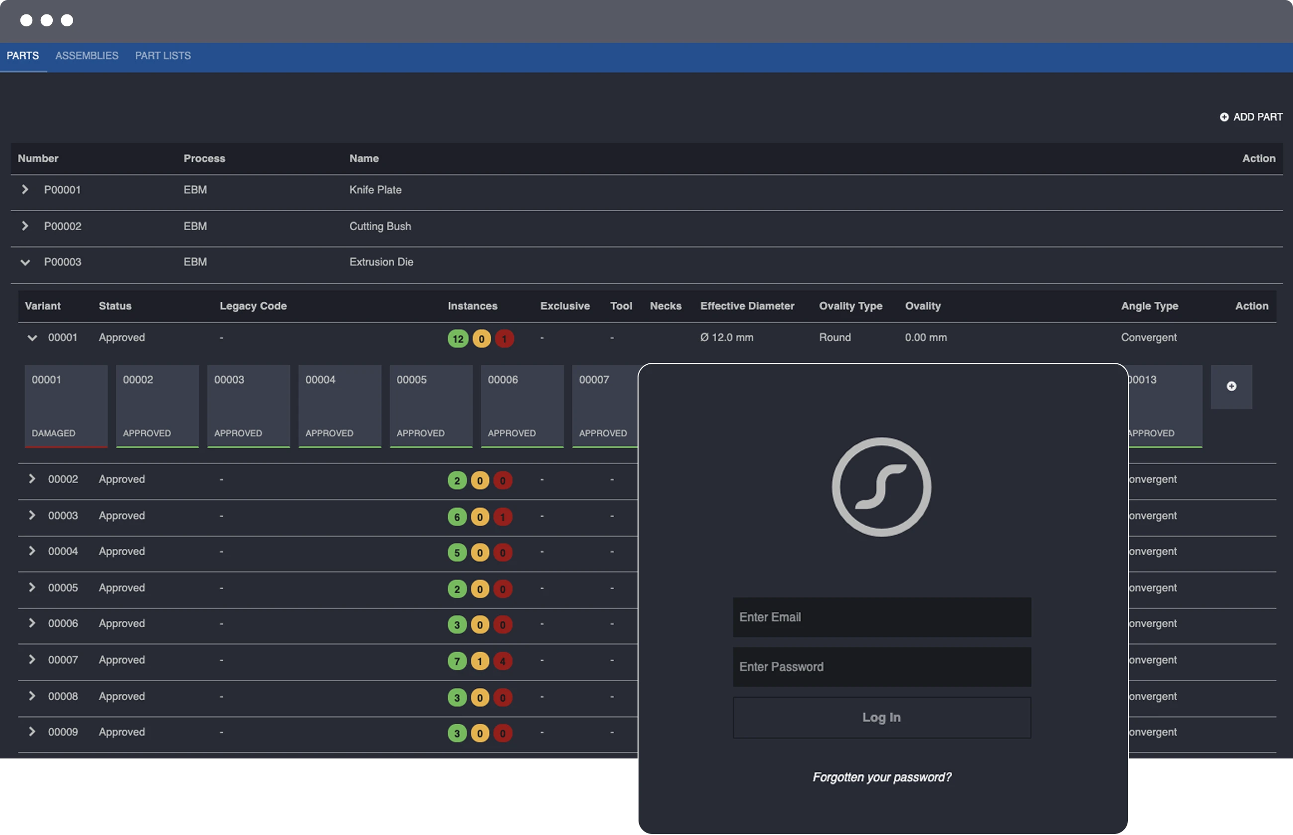 Spectra Website Screenshot